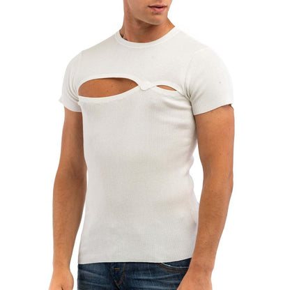 Bikkembergs White Cotton T-Shirt
