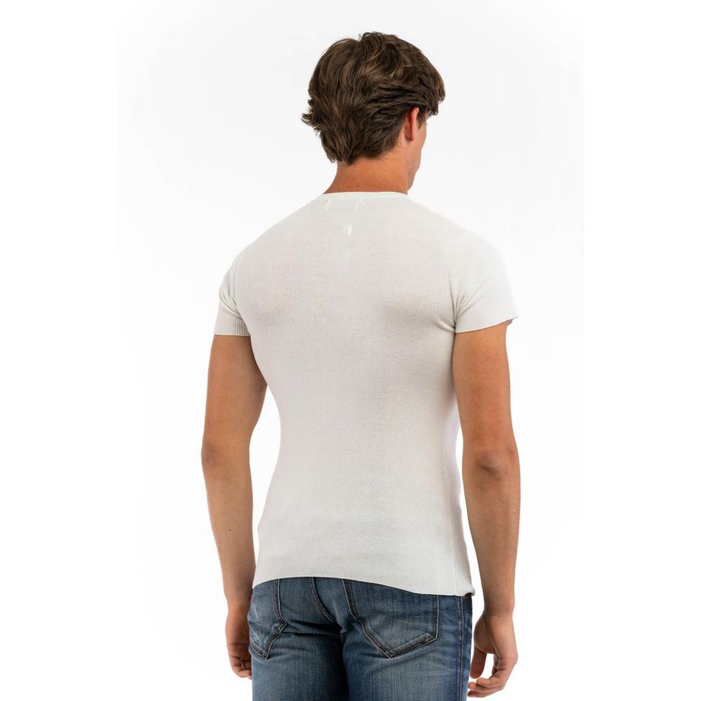 Bikkembergs White Cotton T-Shirt