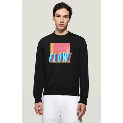 Bikkembergs Black Cotton Sweatshirt