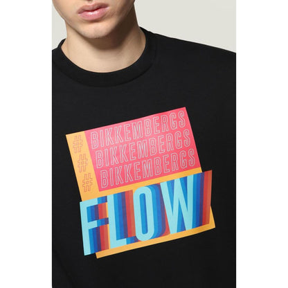 Bikkembergs Black Cotton Sweatshirt