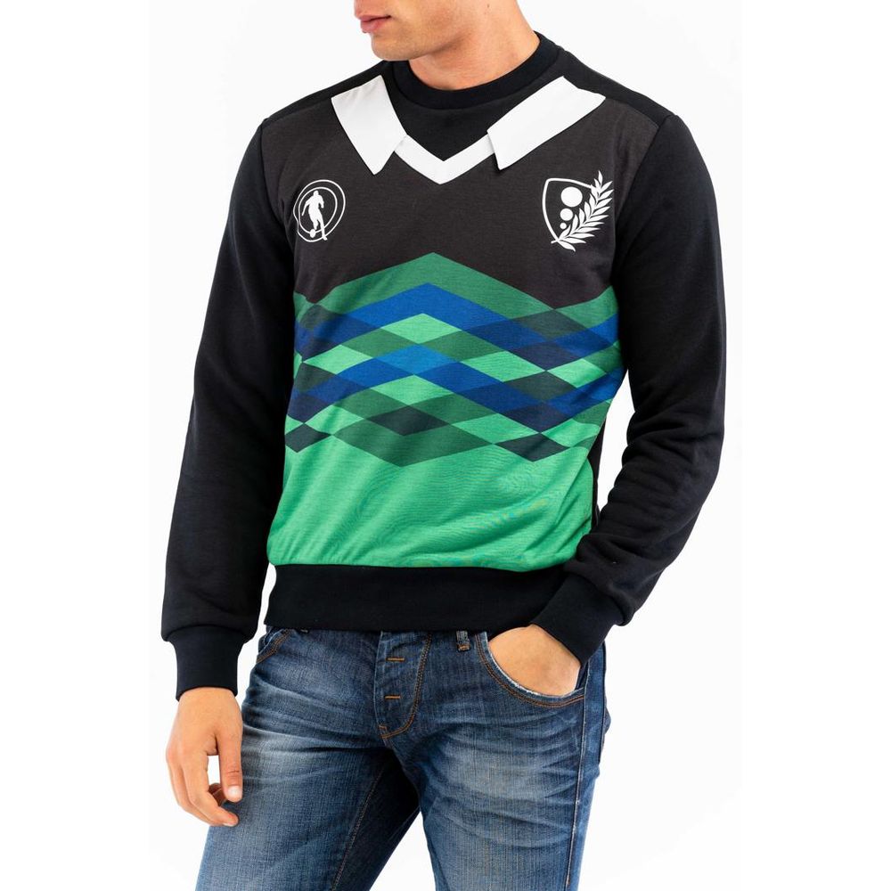 Bikkembergs Black Polyester Sweatshirt