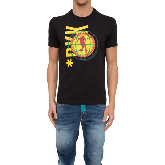 Bikkembergs Black Cotton T-Shirt