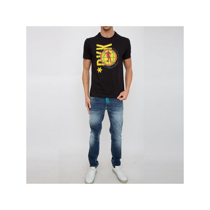 Bikkembergs Black Cotton T-Shirt