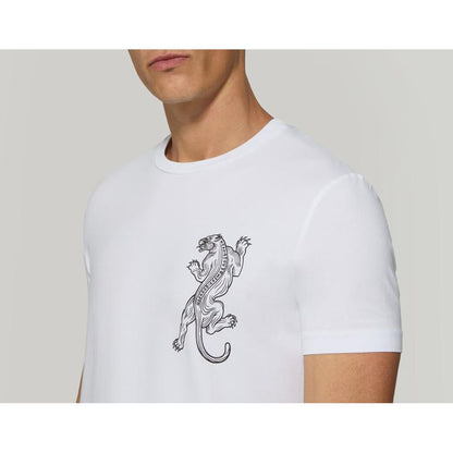 Bikkembergs White Cotton T-Shirt