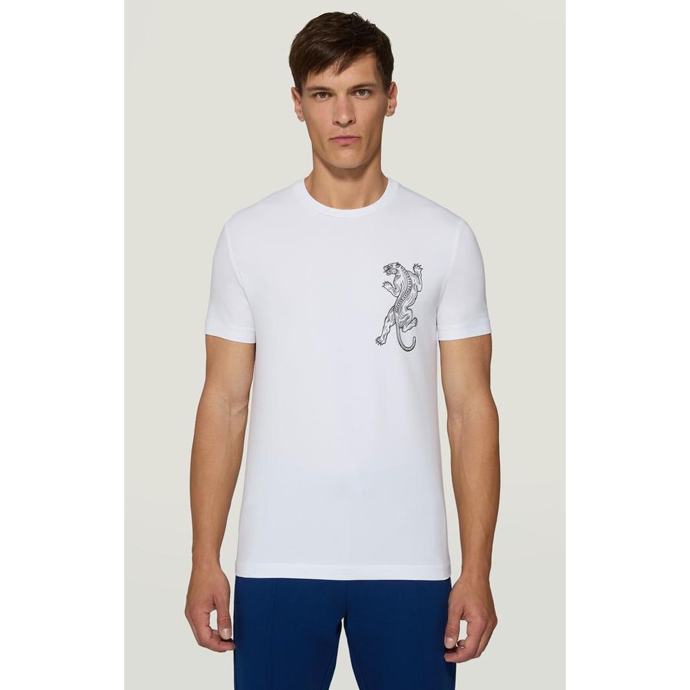 Bikkembergs White Cotton T-Shirt