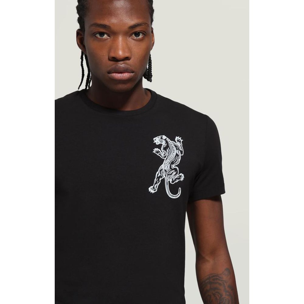 Bikkembergs Black Cotton T-Shirt