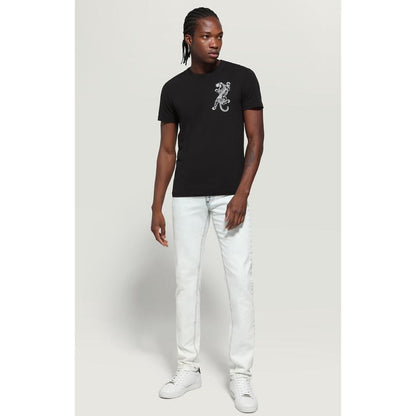 Bikkembergs Black Cotton T-Shirt