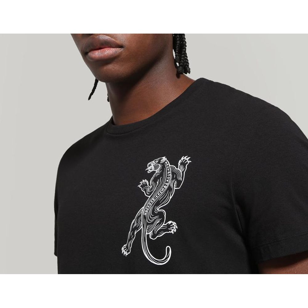 Bikkembergs Black Cotton T-Shirt
