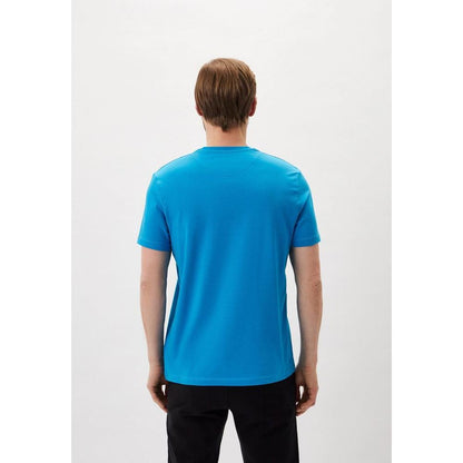 Bikkembergs Light Blue Cotton T-Shirt