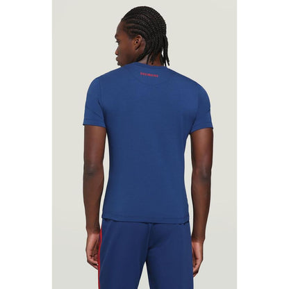 Bikkembergs Blue Cotton T-Shirt