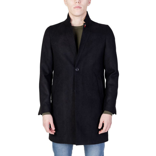 Mulish Black Polyester Coat