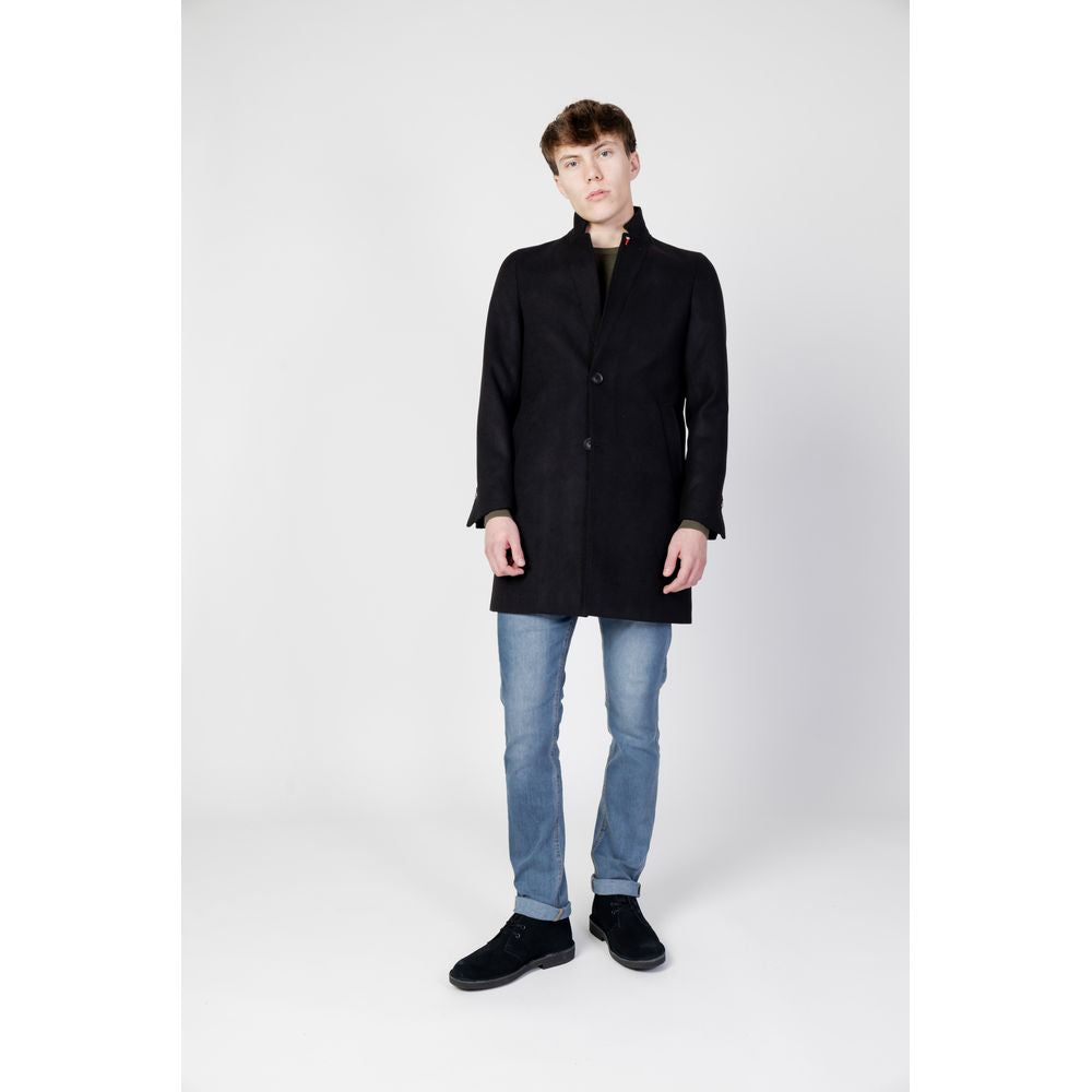 Mulish Black Polyester Coat