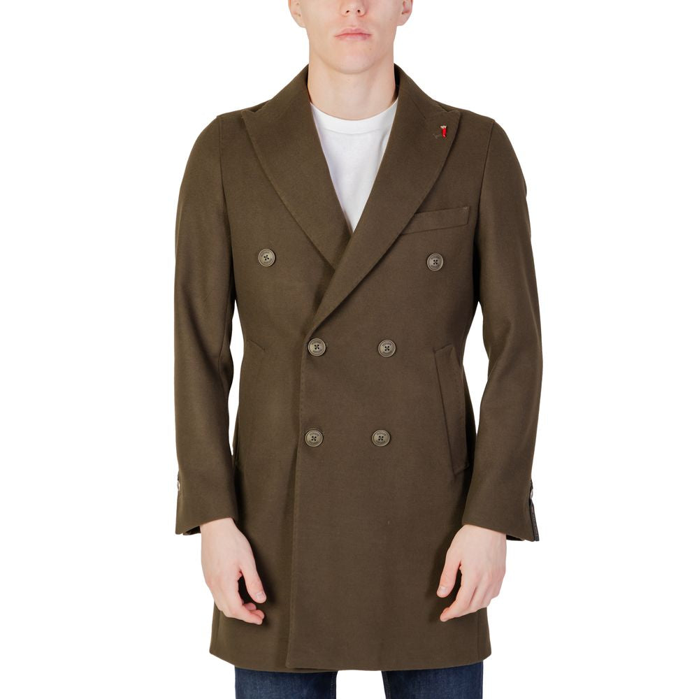 Mulish Green Polyester Coat