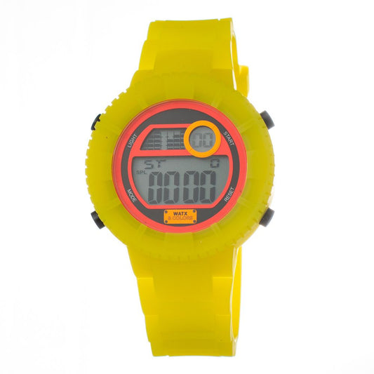 WATXANDCO Bicolor Synthetic Digital Watch