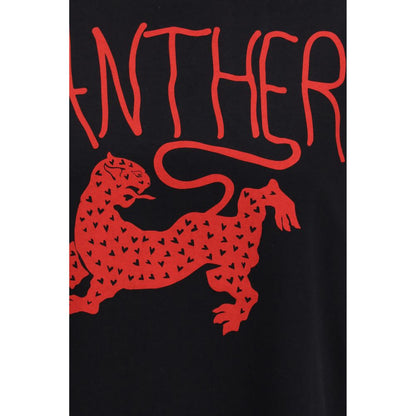 Valentino Black Cotton T-Shirt