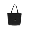 Y-3 Black Cotton Shoulder Bag