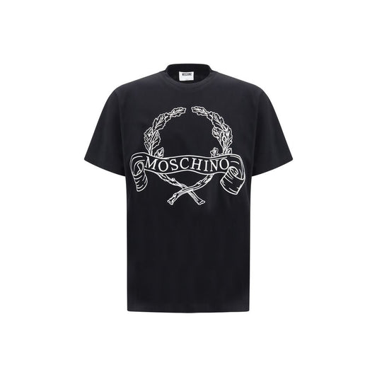 Moschino Black Cotton T-Shirt