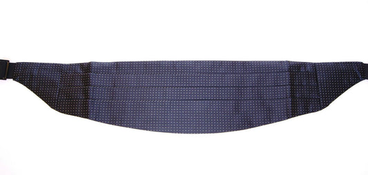 Dolce & Gabbana Elegant Silk Polka Dot Cummerbund