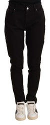 Dolce & Gabbana Black Skinny Slim Denim Cotton Stretch Jeans