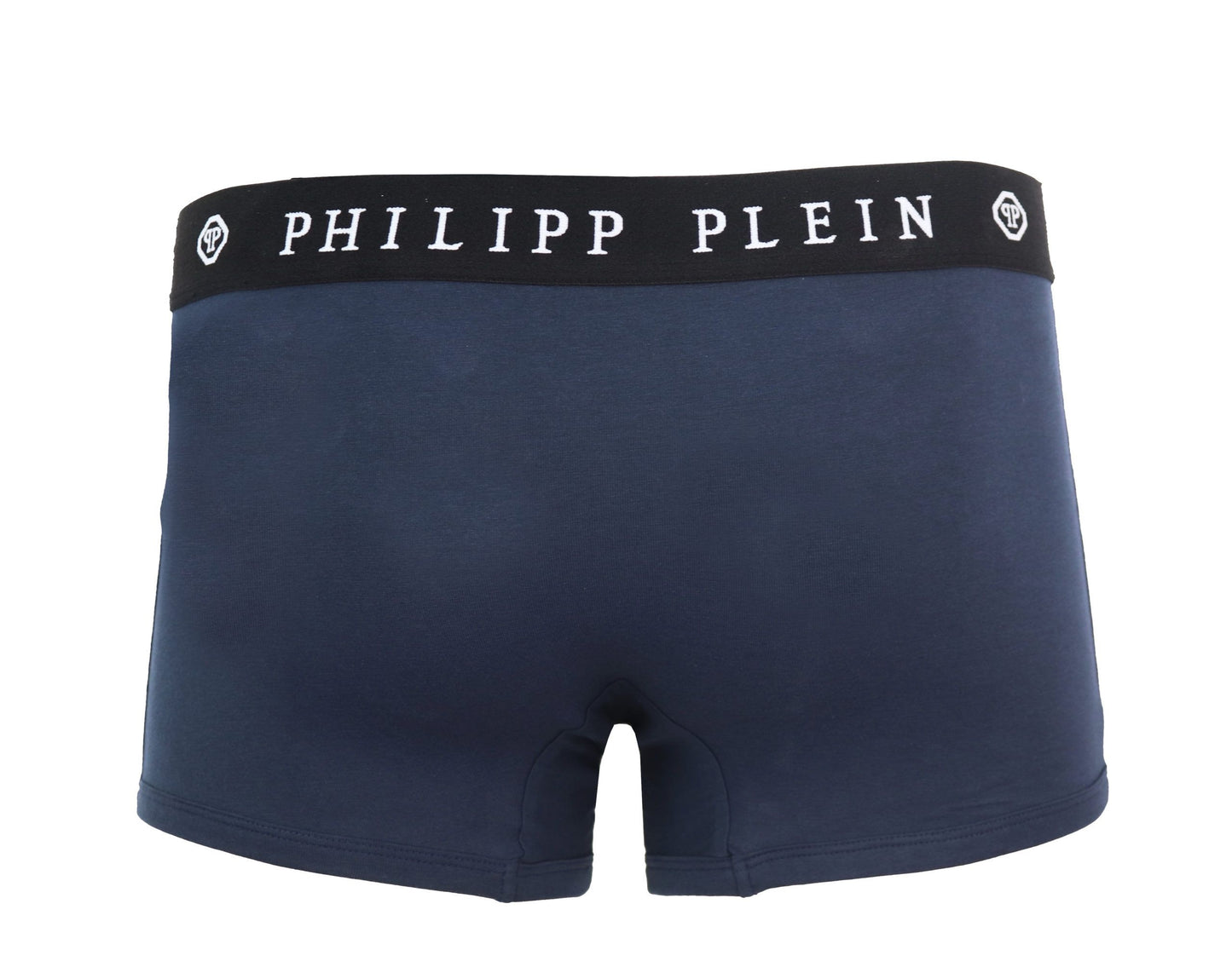 Philipp Plein Blue Cotton Men Boxer