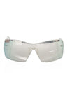 Frankie Morello Silver Metallic Women's Sunglasses Shield