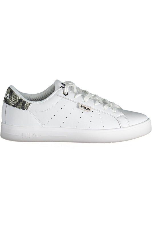 Fila White Leather Women Sneaker