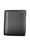 Tommy Hilfiger Black Leather Men Wallet