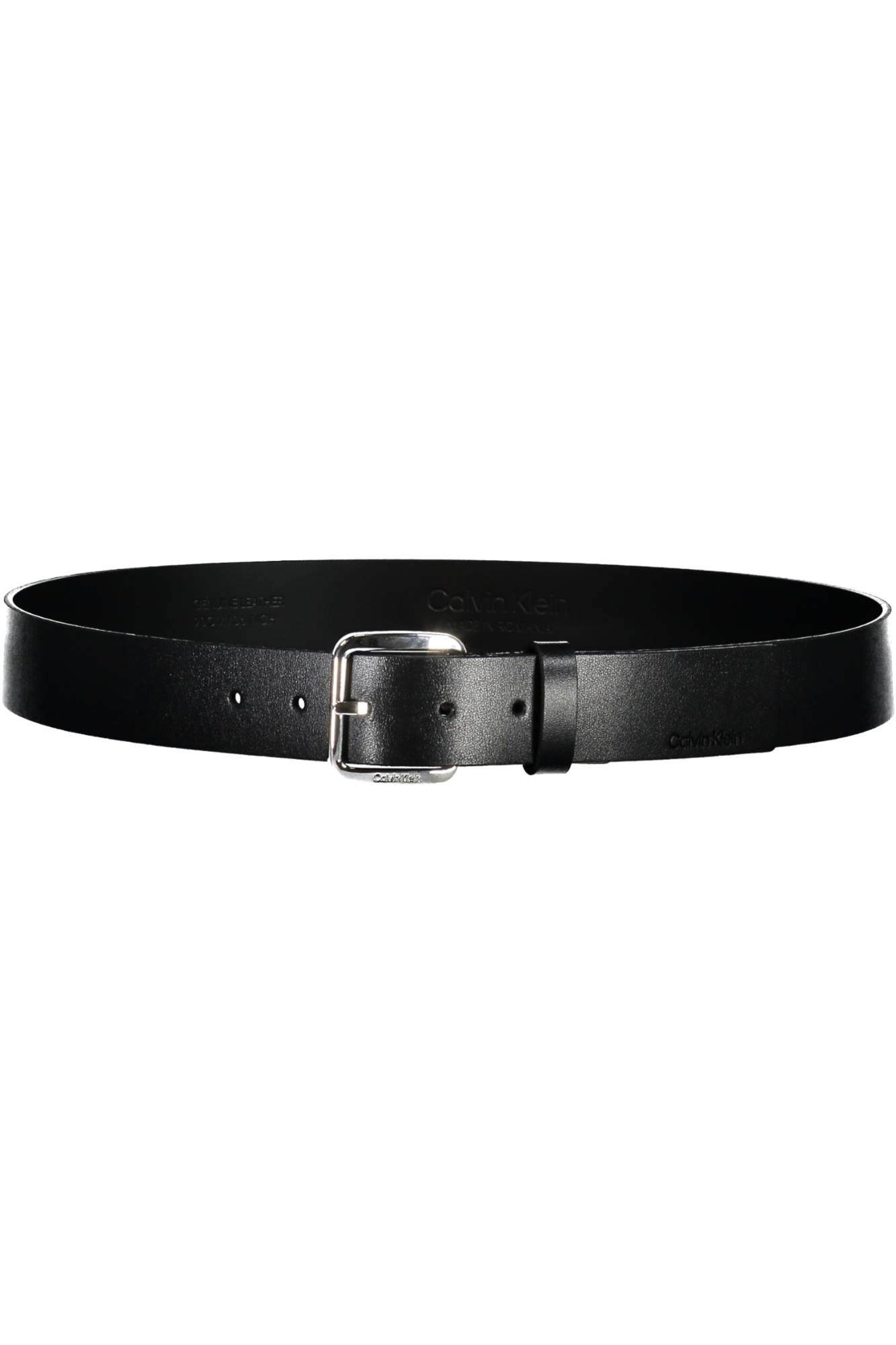 Calvin Klein Black Leather Men Belt