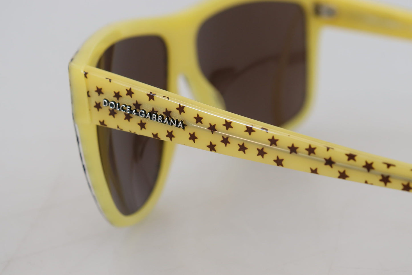 Dolce & Gabbana Stellar Chic Square Sunglasses in Yellow