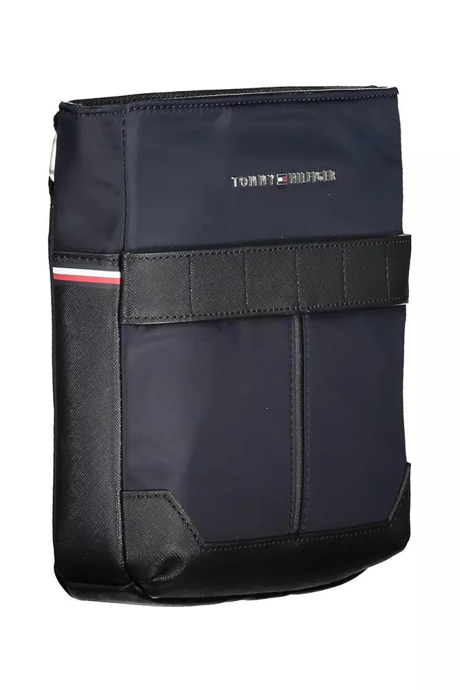 Tommy Hilfiger Blue Polyester Men Shoulder Bag