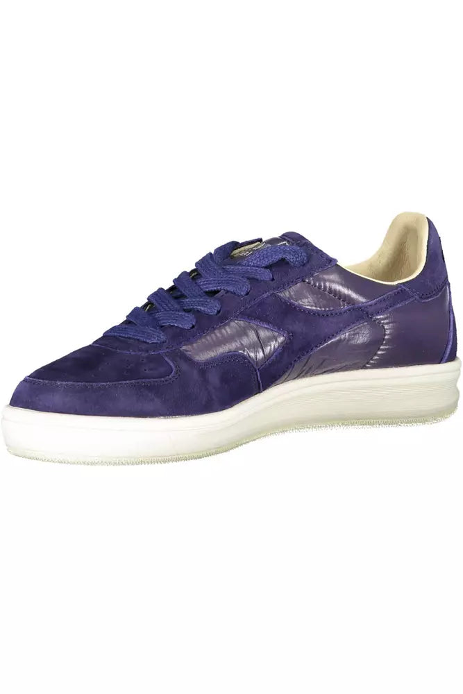 Diadora Blue Leather Women Sneaker