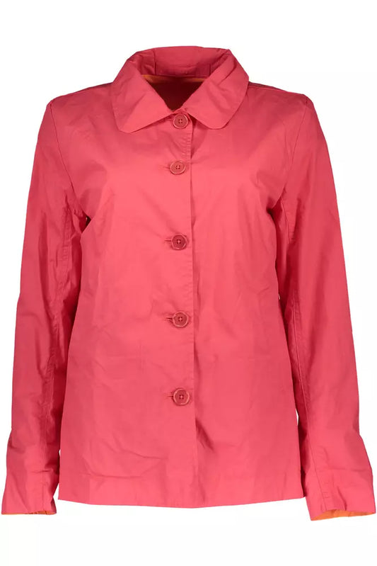 Gant Red Cotton Women Jacket