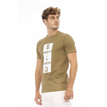 Baldinini Trend Yellow Cotton T-Shirt