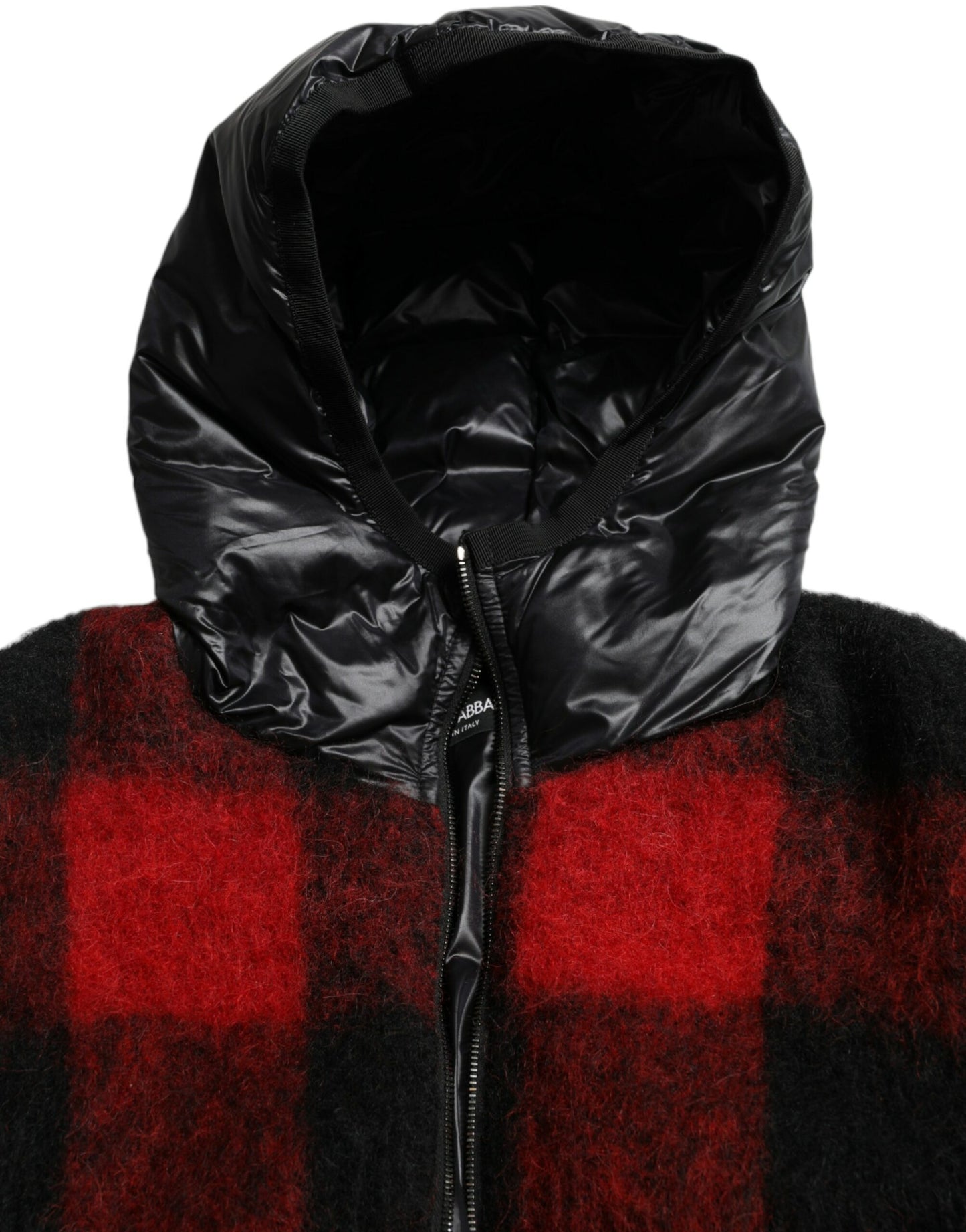 Dolce & Gabbana Elegant Buffalo Check Poncho Jacket