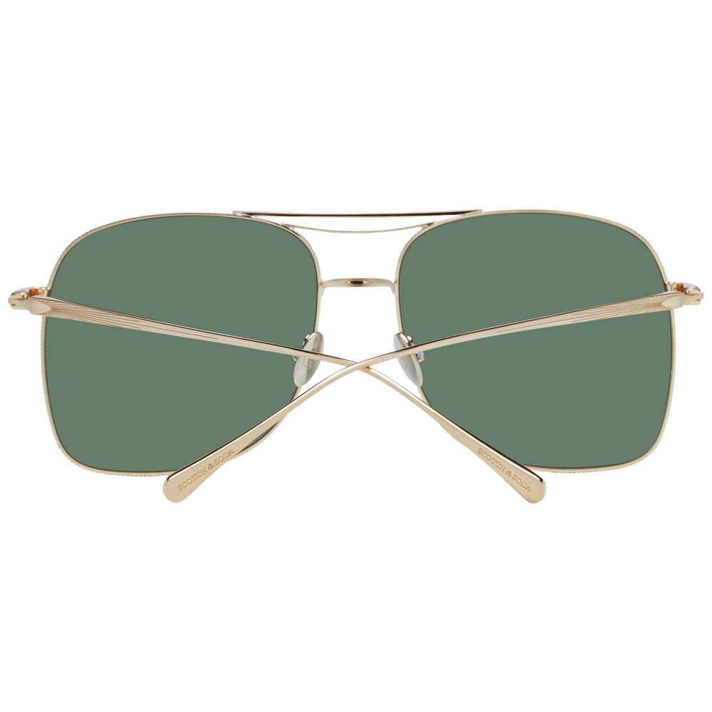 Scotch & Soda Gold Women Sunglasses