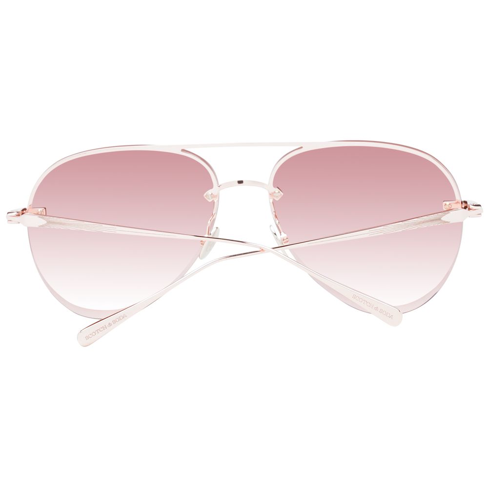 Scotch & Soda Rose Gold Women Sunglasses