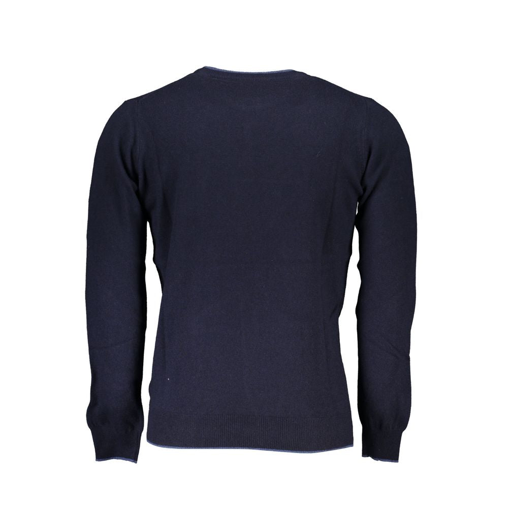 North Sails Blue Polyamide Men Sweater