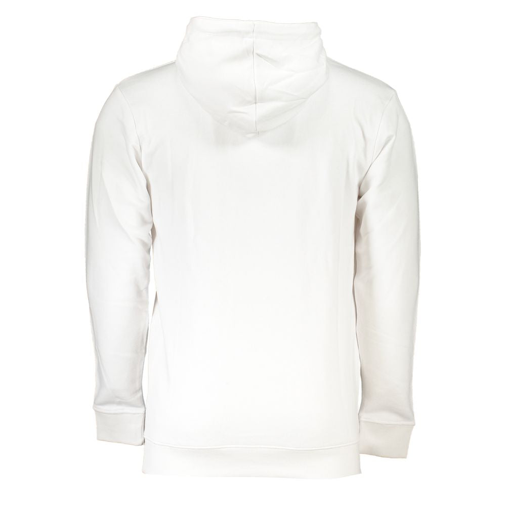 Cavalli Class White Cotton Men Sweater