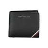 Tommy Hilfiger Black Leather Men Wallet