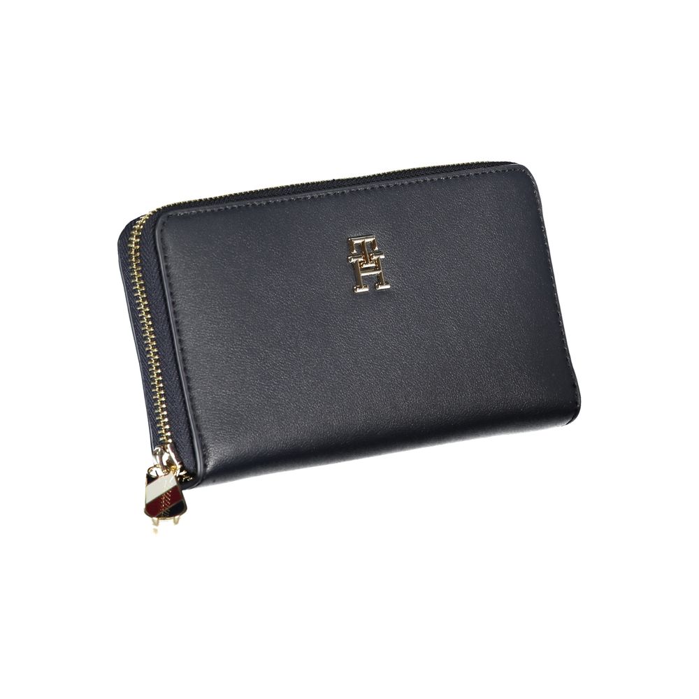 Tommy Hilfiger Chic Blue Organizer Wallet with Ample Space