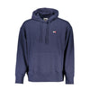 Tommy Hilfiger Chic Blue Hooded Sweatshirt with Logo Detail