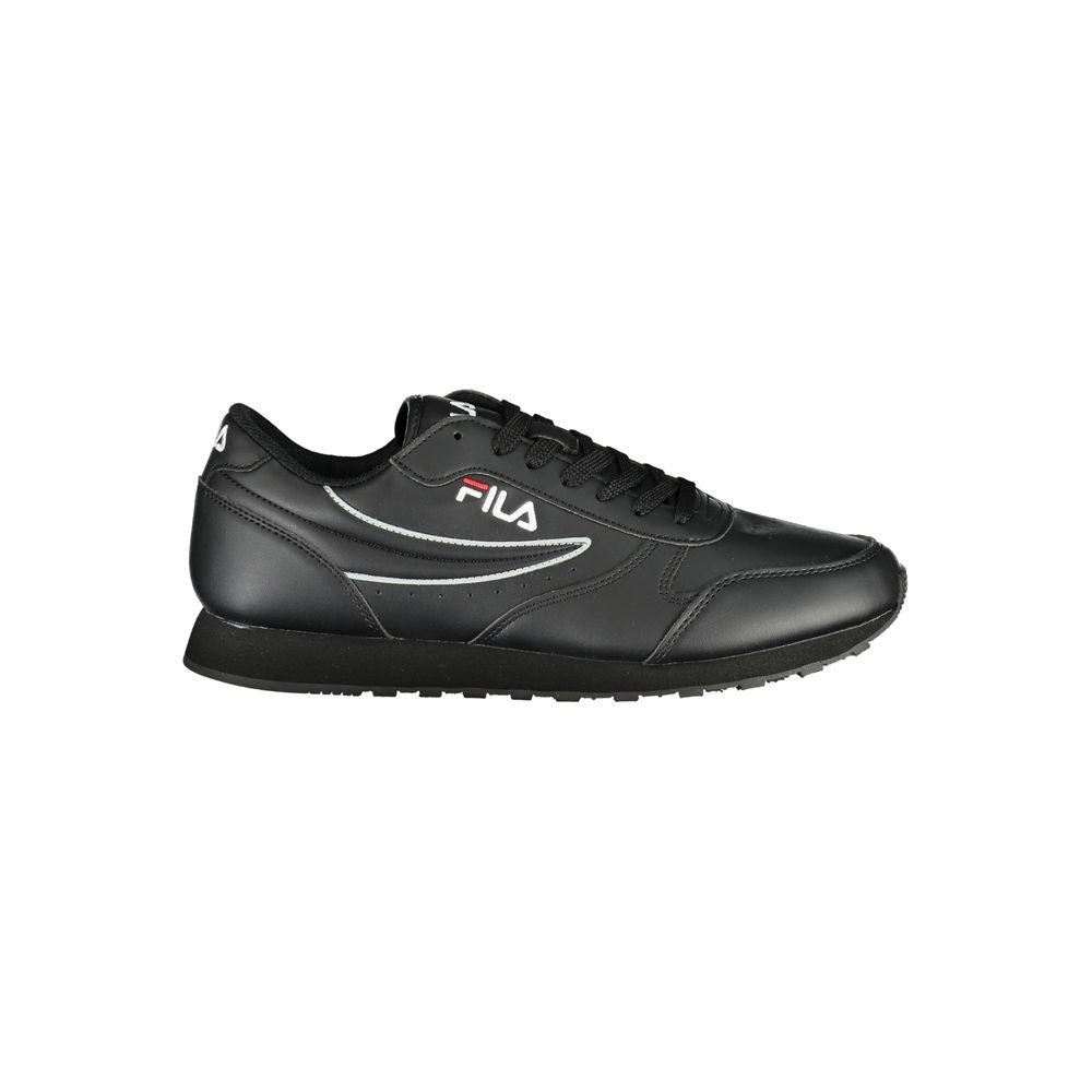 Fila Classic Laced Sports Sneakers with Contrast Details