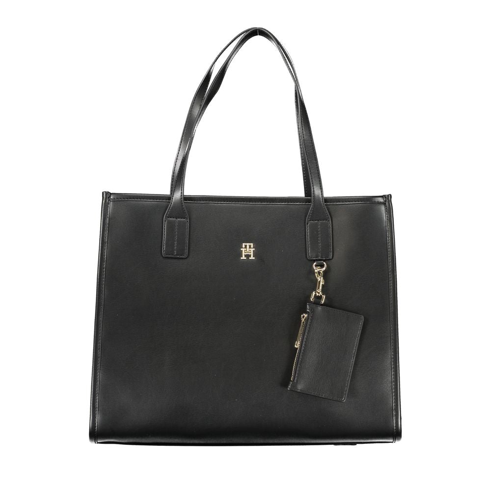 Tommy Hilfiger Black Polyethylene Handbag