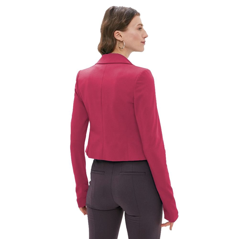 Patrizia Pepe Elegant Fuchsia Blazer Jacket