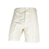 Don The Fuller White Cotton Men's Bermuda Shorts