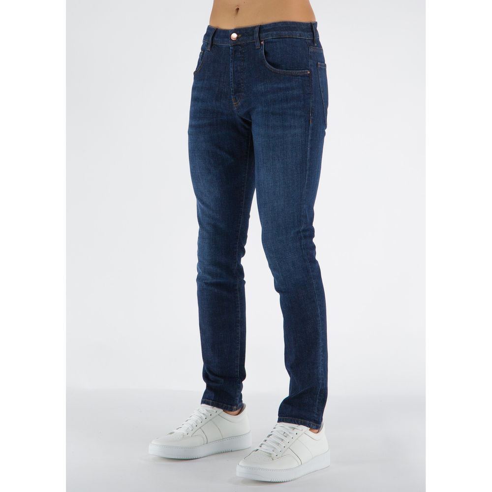 Don The Fuller Blue Cotton Men Jeans