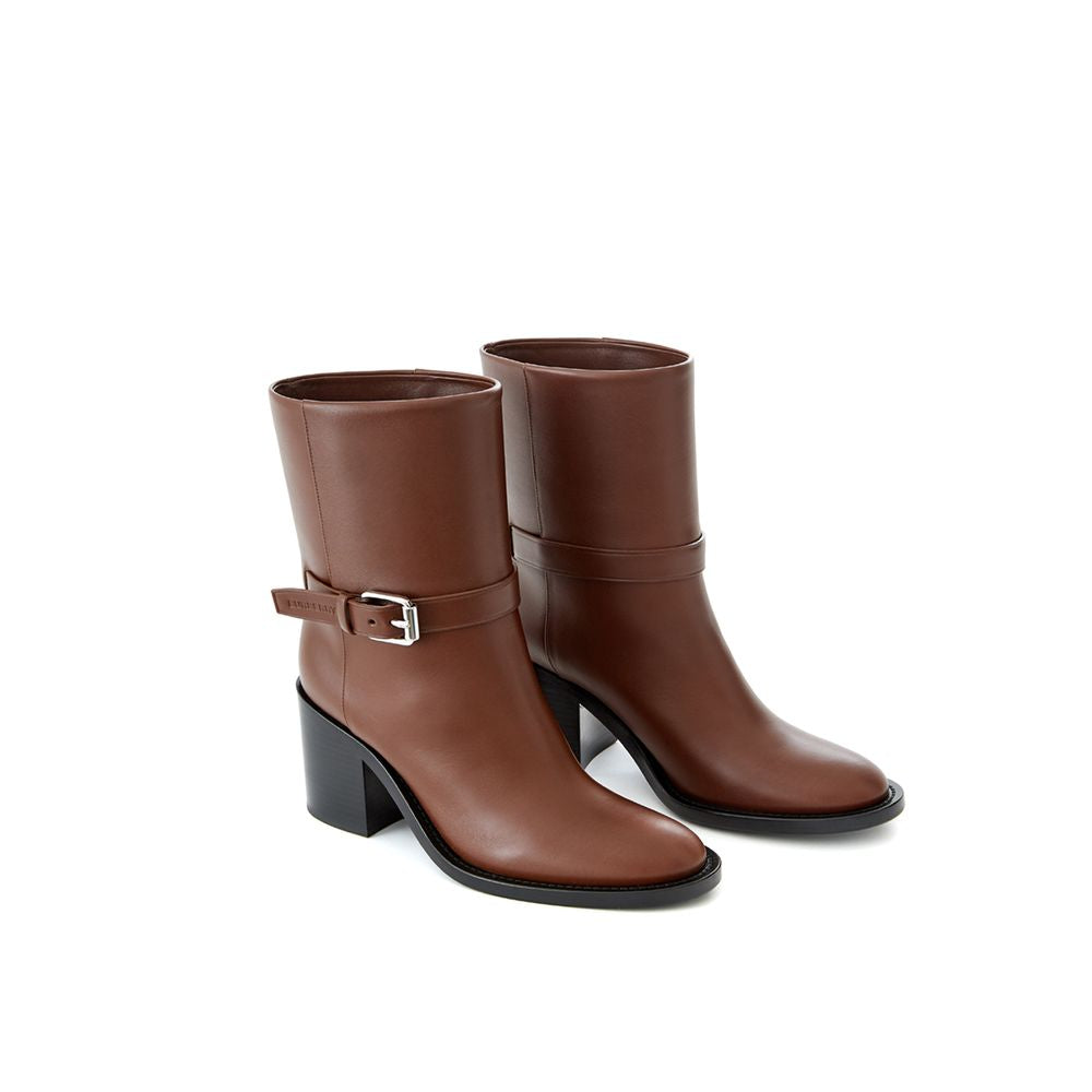 Burberry Brown Leather Boot