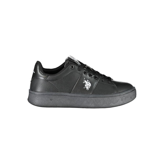 U.S. POLO ASSN. Black Polyethylene Women Sneaker