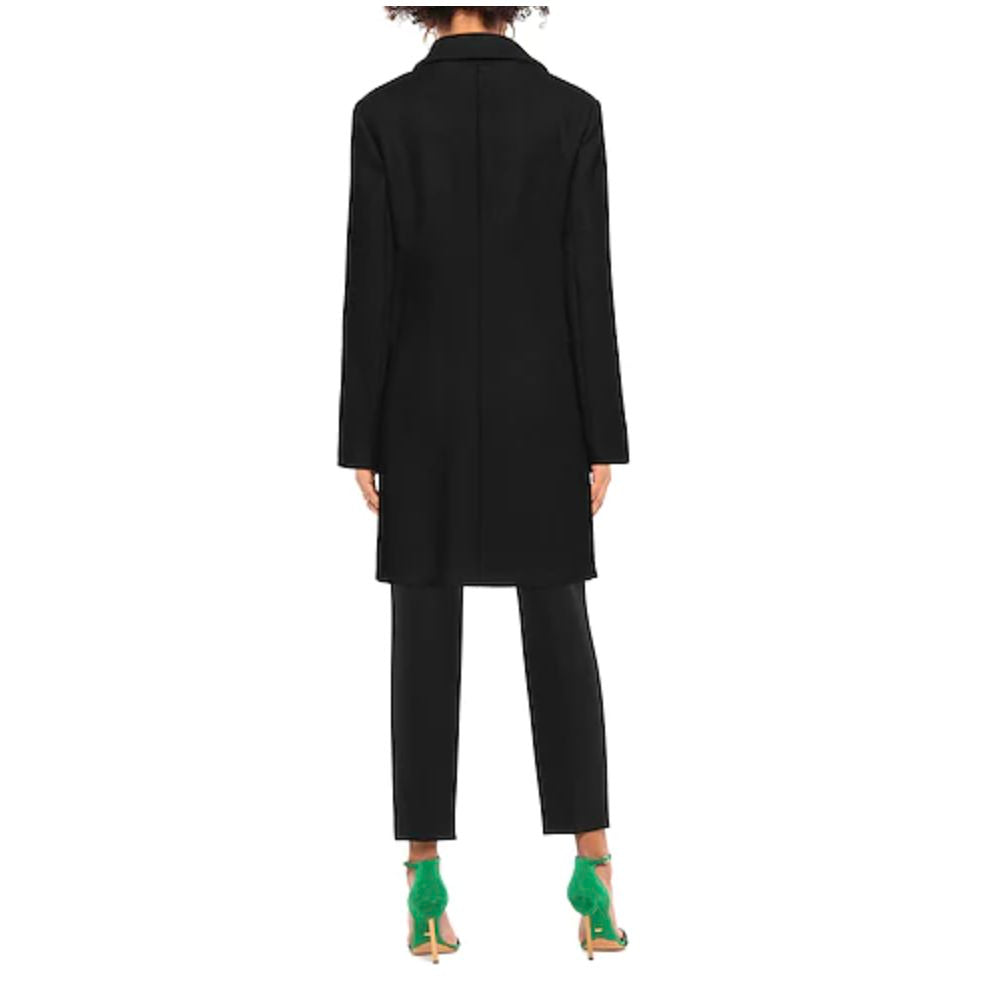 Love Moschino Black Wool Women Coat