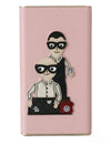 Dolce & Gabbana Chic Pink Leather Power Bank